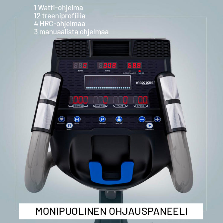 CX 9.1 eliptiskais trenažieris ar gaisa un magnētisko pretestību