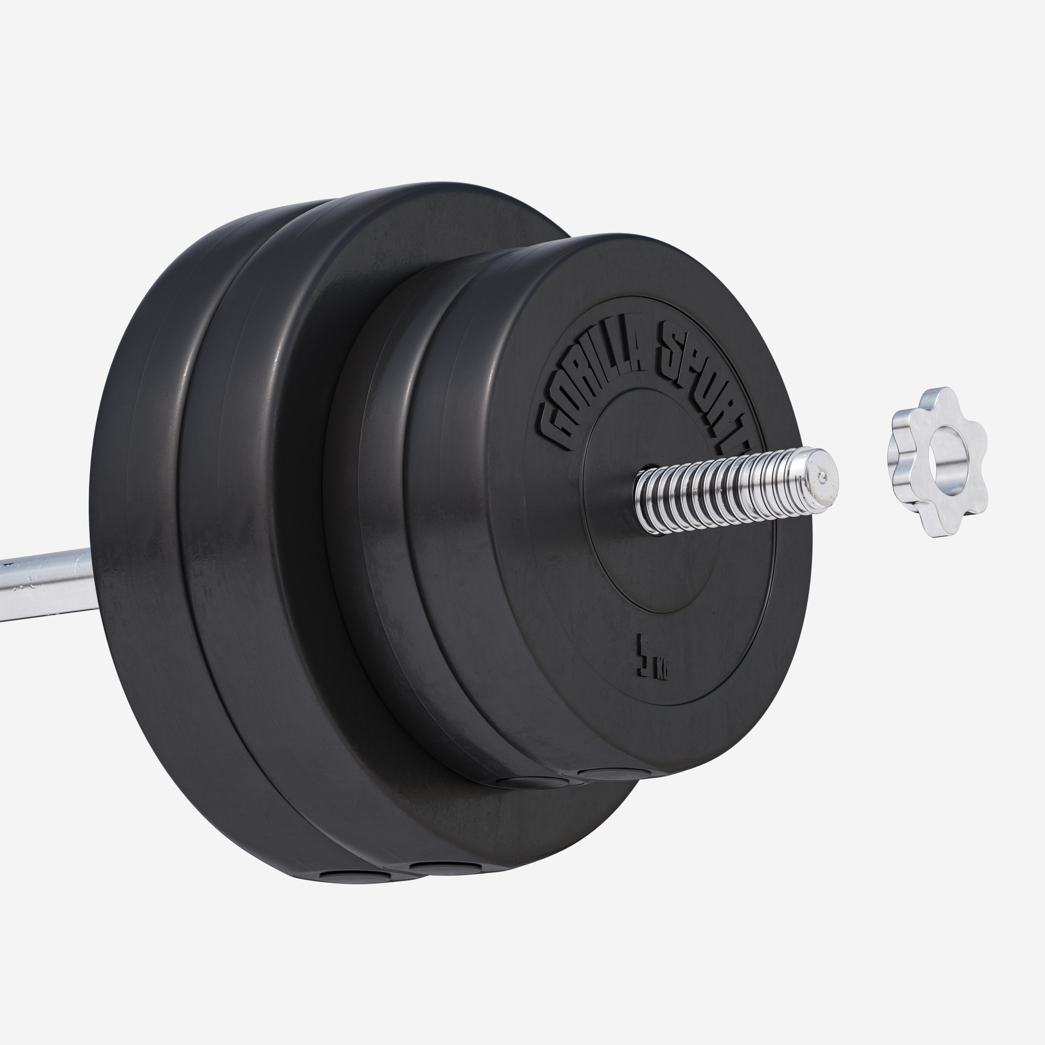 Vinila svaru disku komplekts 30 kg 30 mm