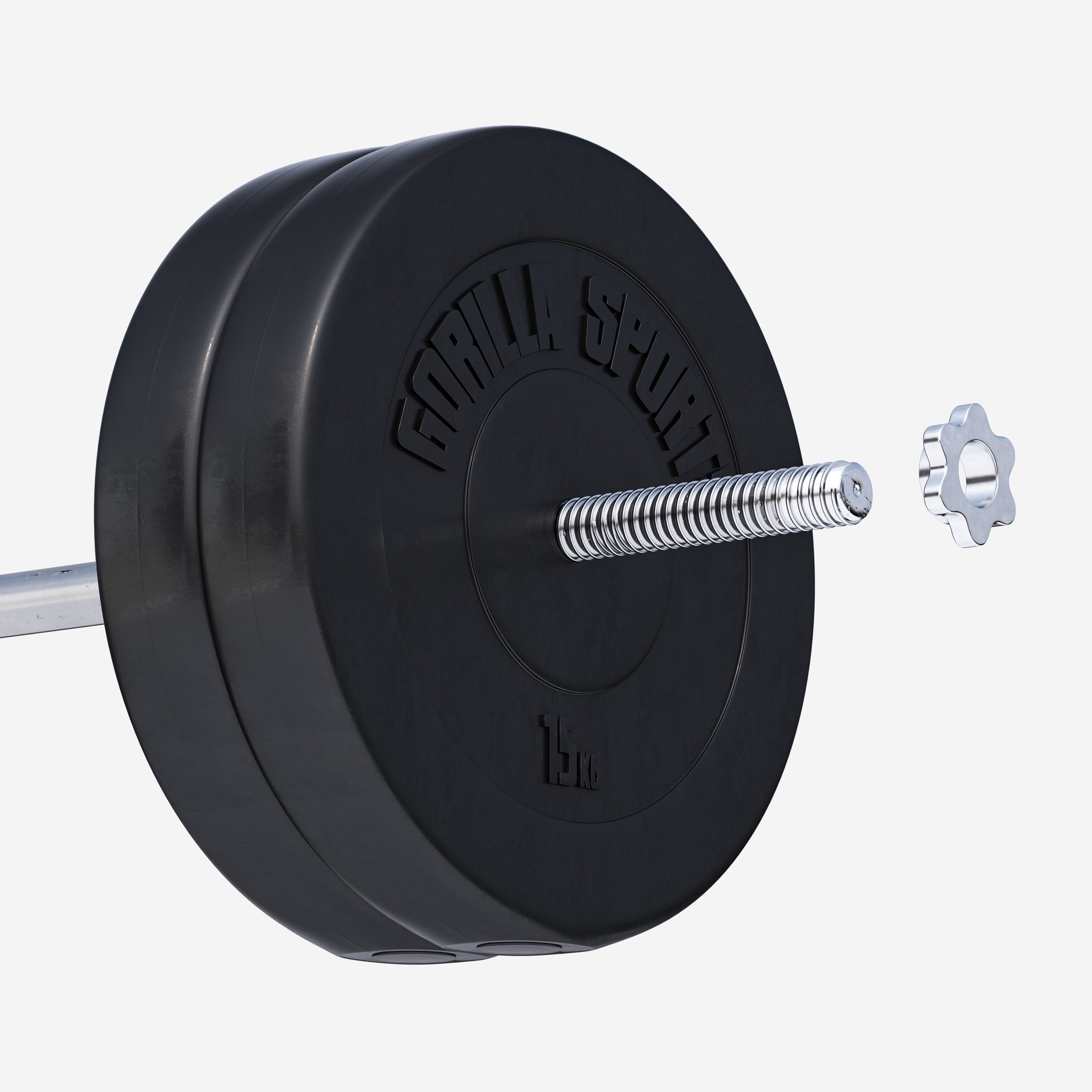 Vinila svaru diski 2 x 15 kg, 30 mm