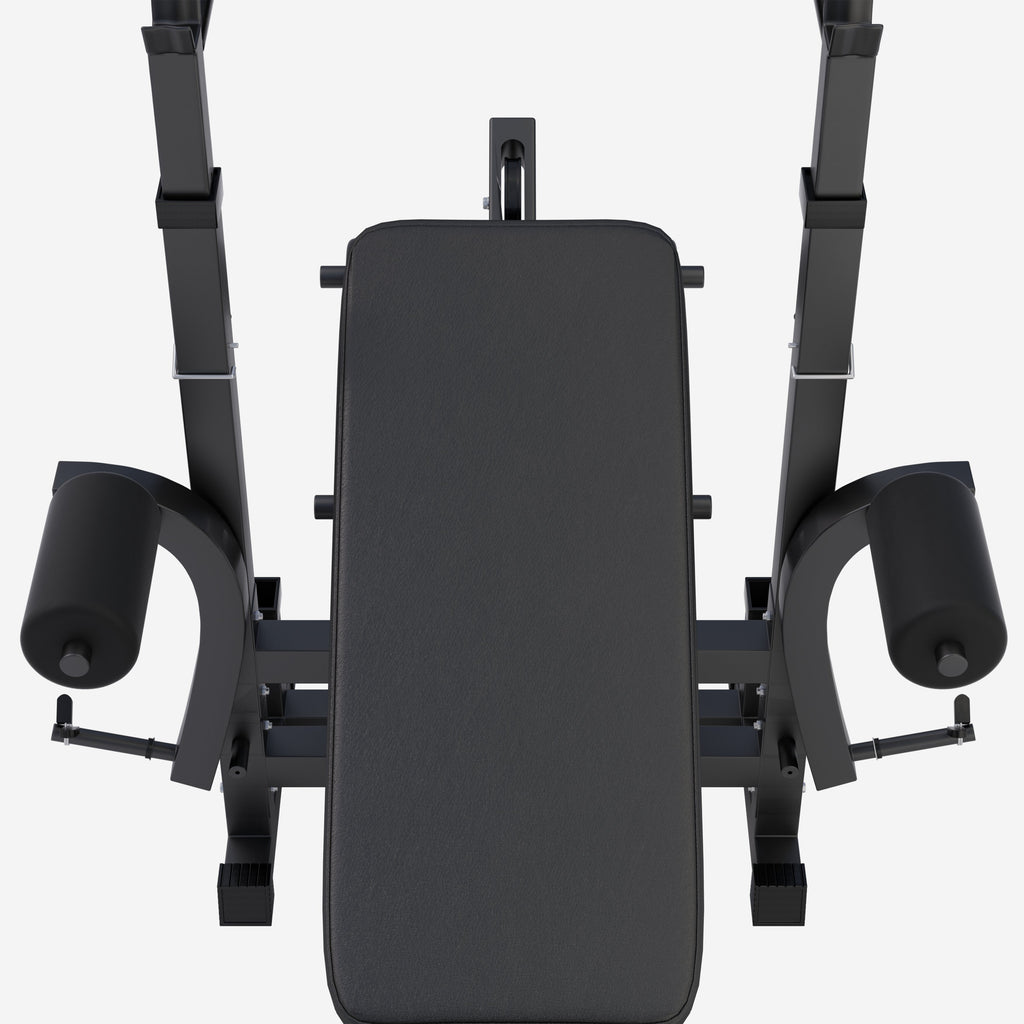 Regulējams svarcelšanas sols + 100 kg stieņa komplekts, Black Edition