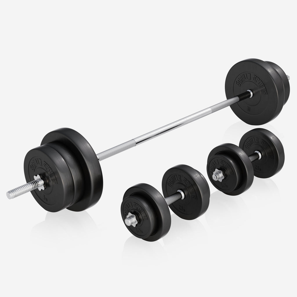Regulējams svarcelšanas sols + 70 kg stieņa komplekts
