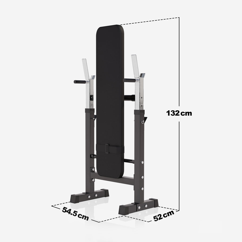 Regulējams svarcelšanas sols + 70 kg stieņa komplekts