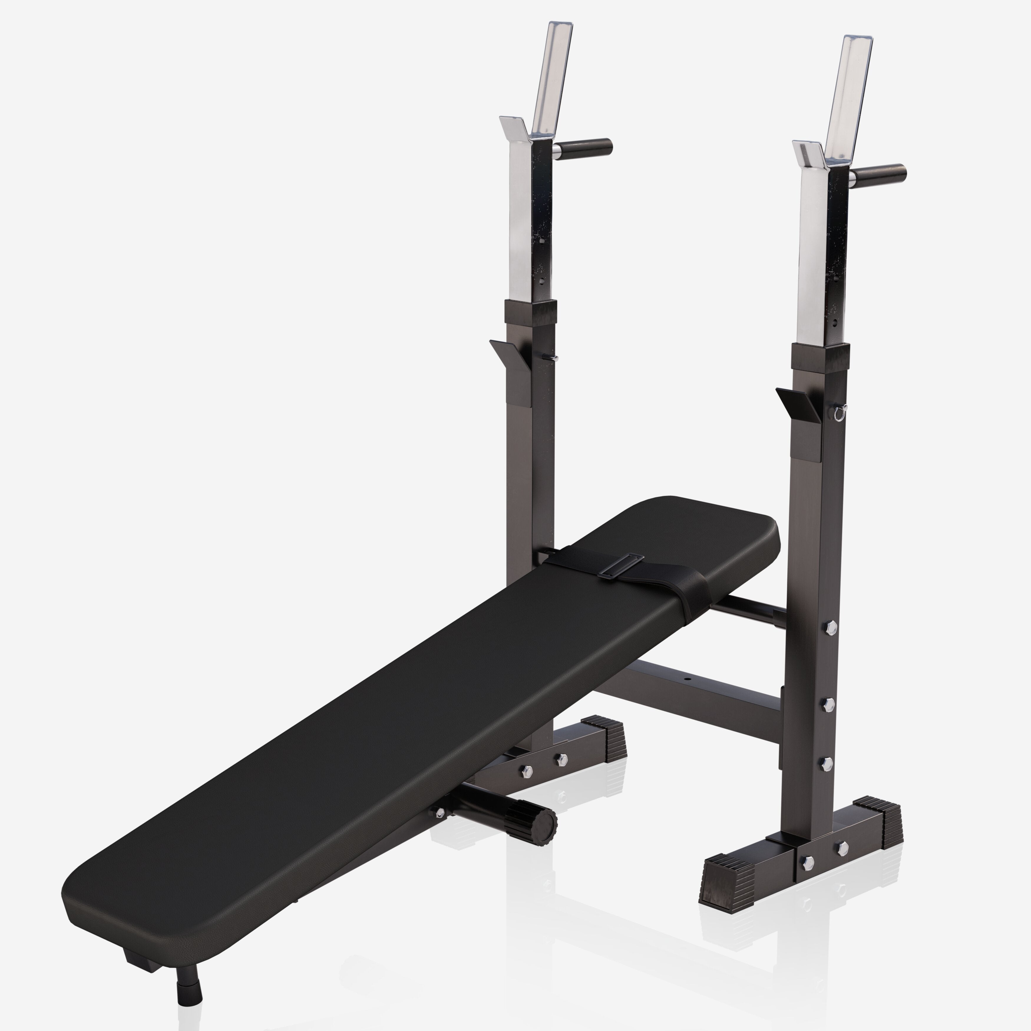 Regulējams svarcelšanas sols + 70 kg stieņa komplekts