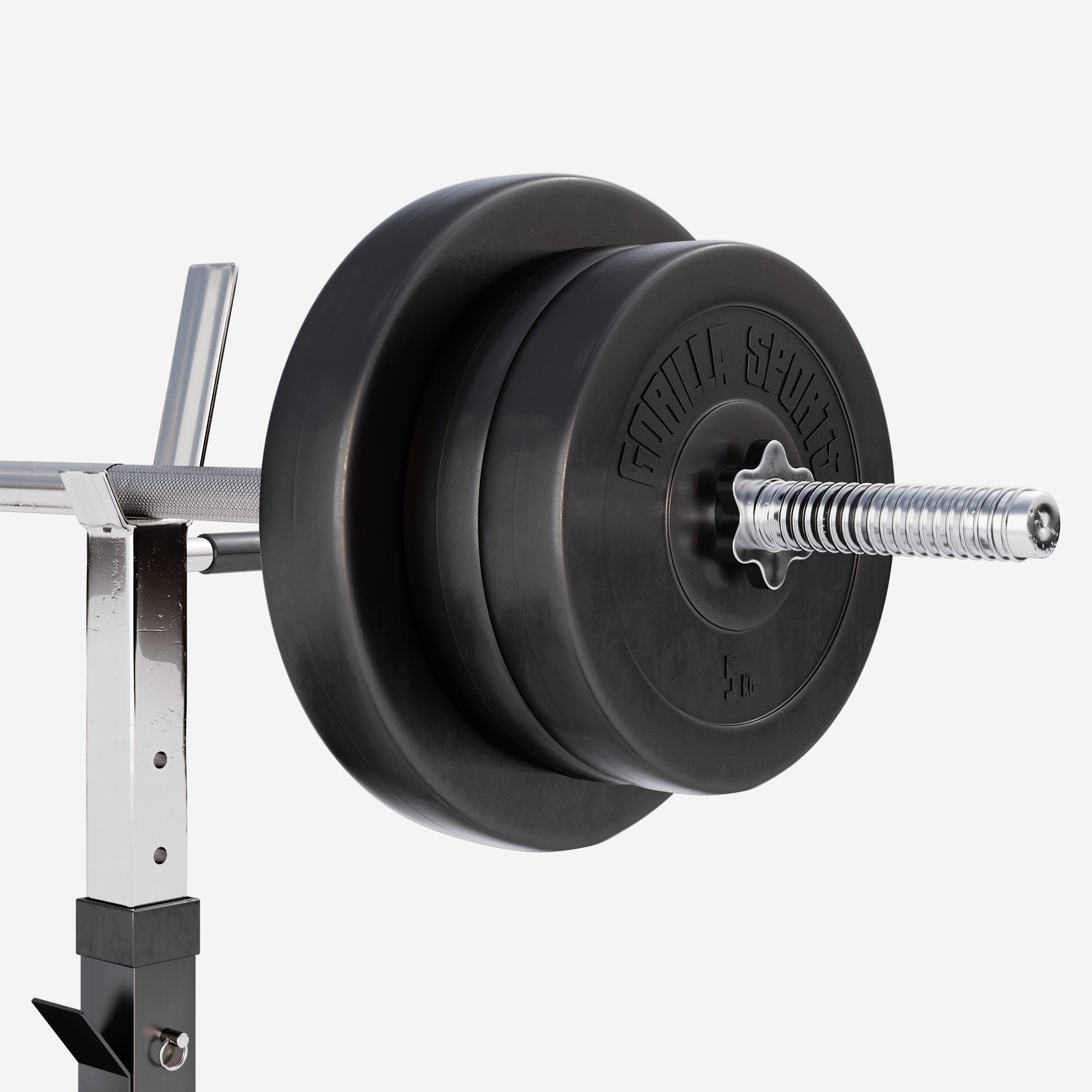 Regulējams svarcelšanas sols + 70 kg stieņa komplekts