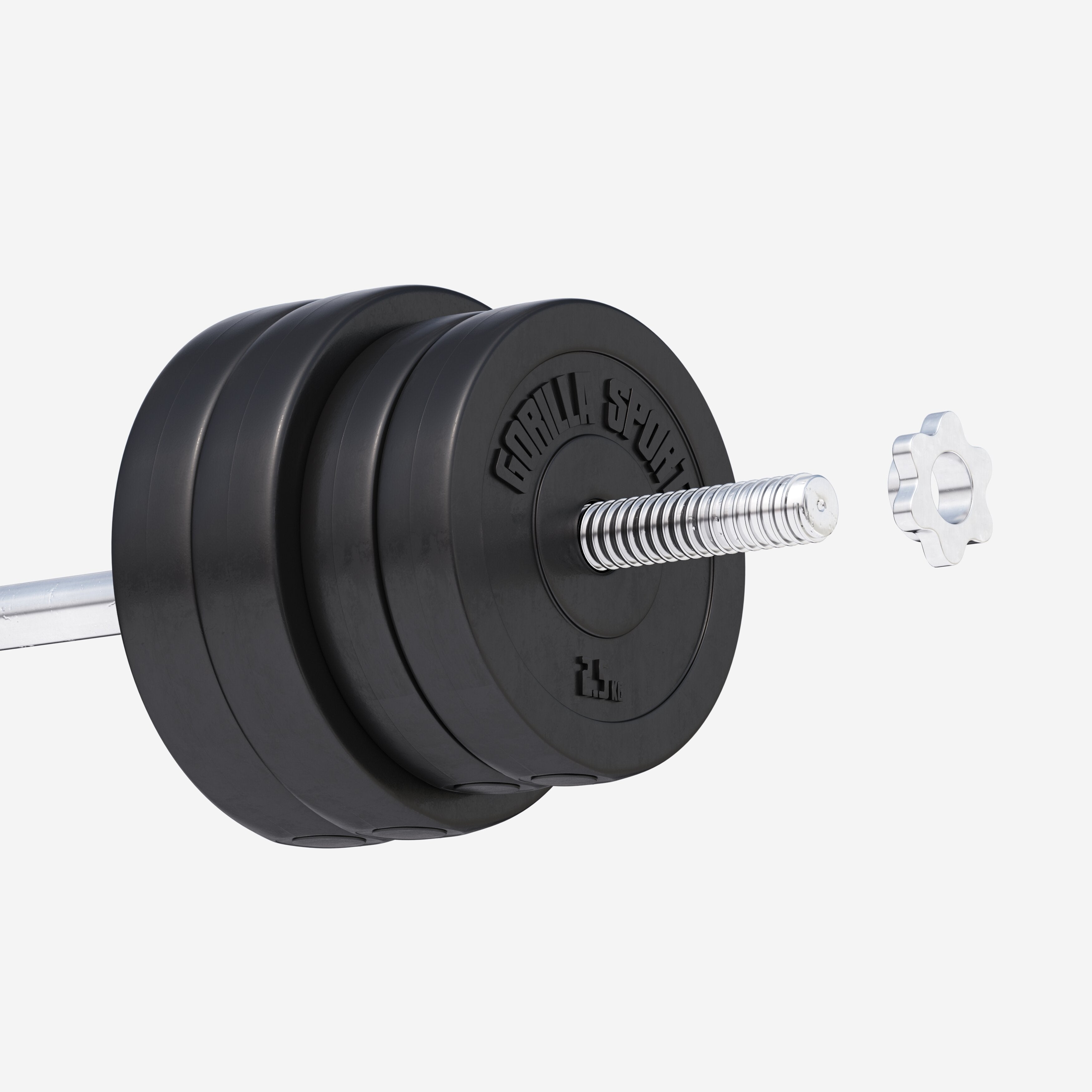 Vinila svaru disku komplekts 30 kg 30 mm