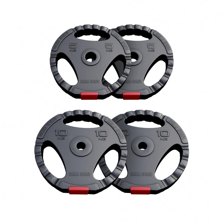 Tri Grip vinila svaru diski 30 kg 30 mm