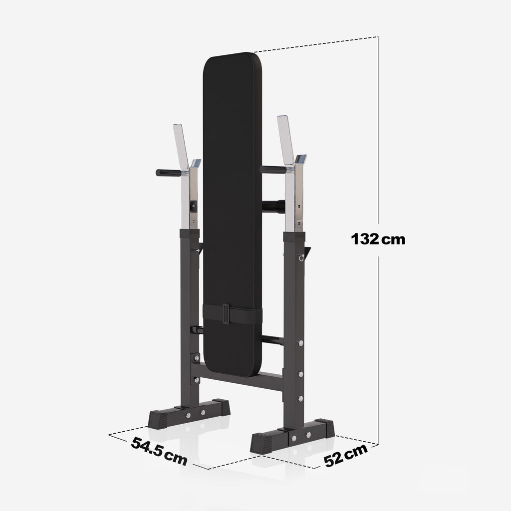 Regulējams svarcelšanas sols un stieņa komplekts 100 kg