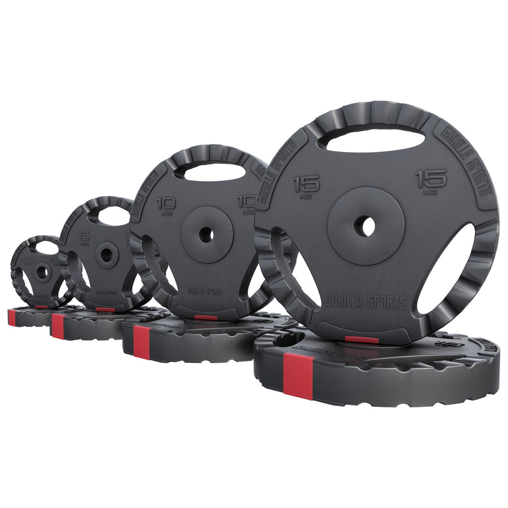 Tri Grip vinila svaru disks 10 kg 30 mm