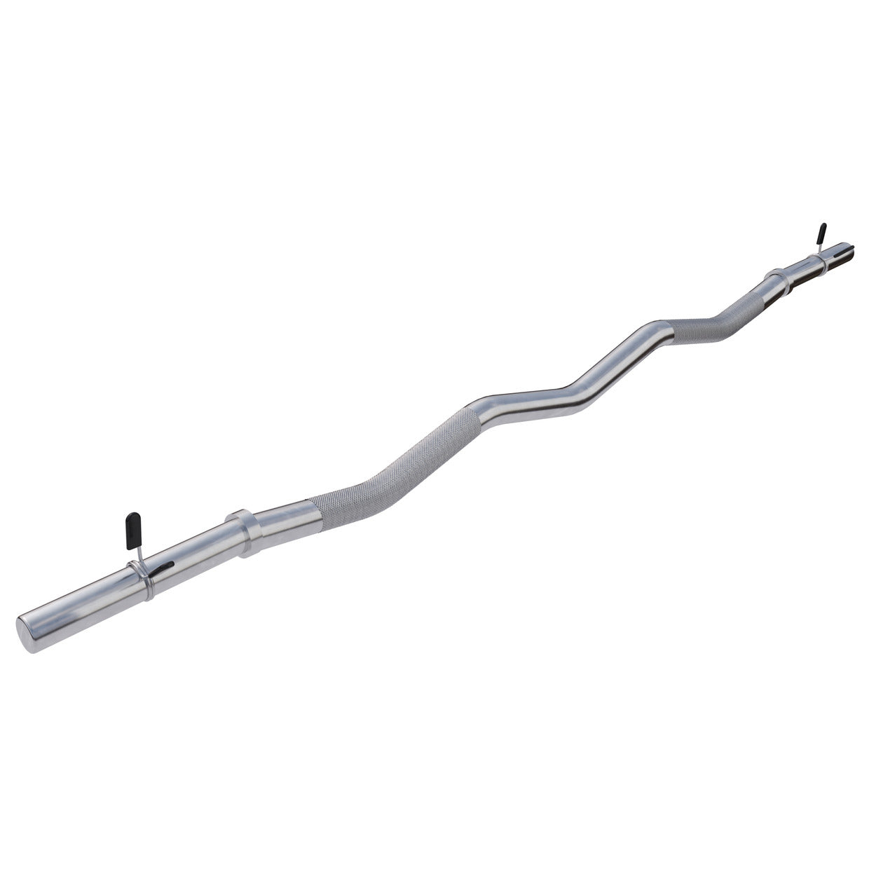 EZ bicepsa stienis 120 cm ar atsperu fiksatoriem