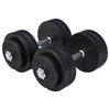 Regulējams vinila hanteļu komplekts 30 kg, 30mm