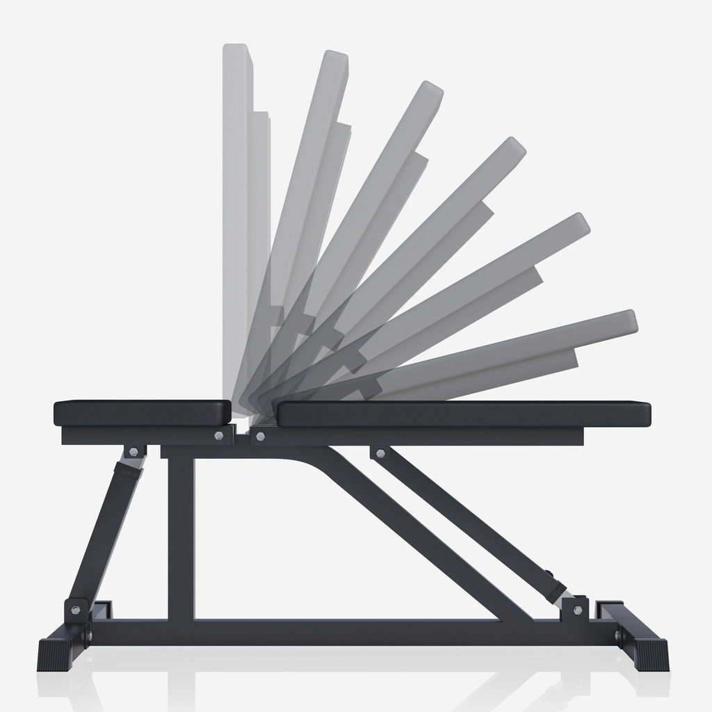 Regulējams slīpais sols max 200 kg, Black Edition