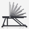 Regulējams slīpais sols max 200 kg, Black Edition
