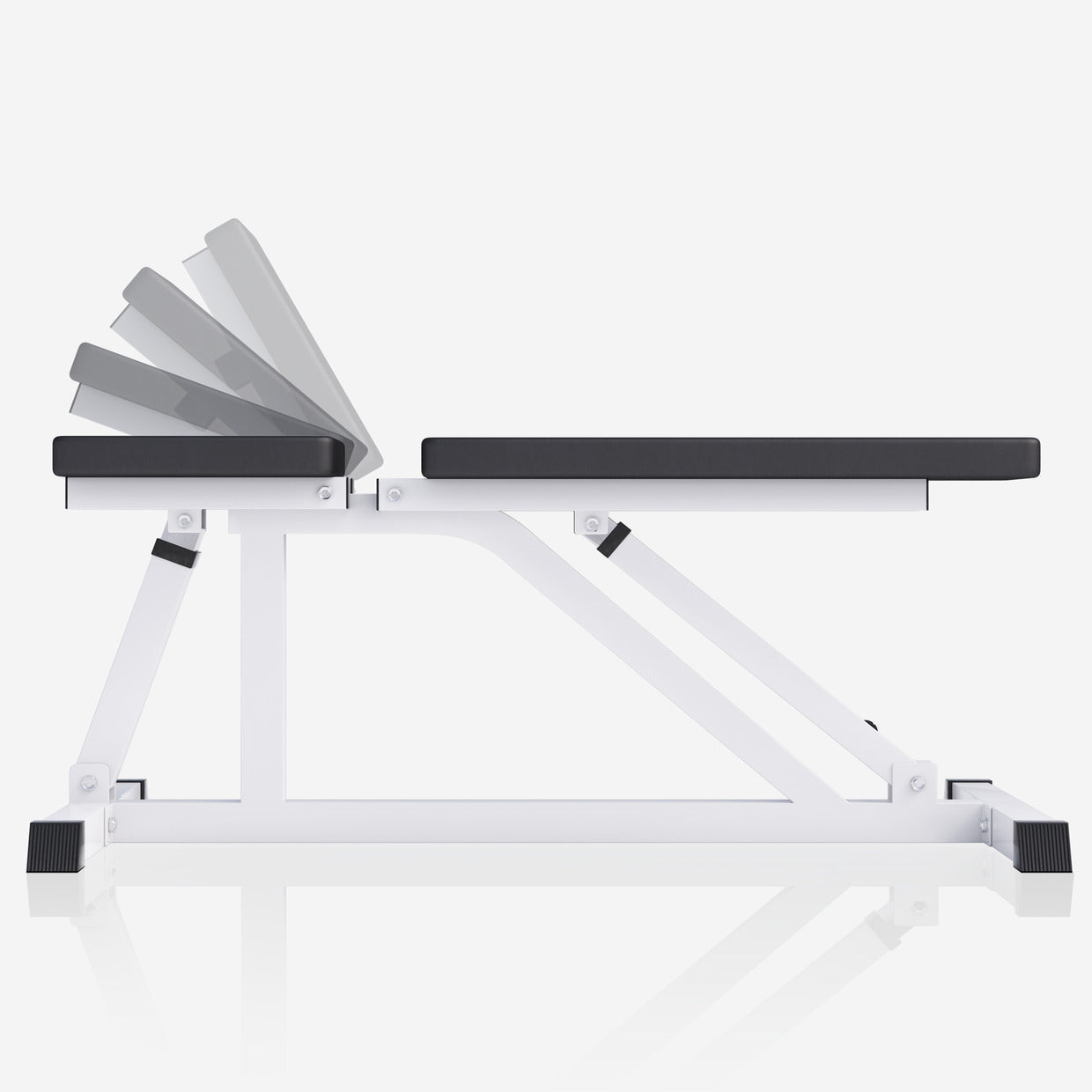 Regulējams slīpais sols max 200 kg, balts