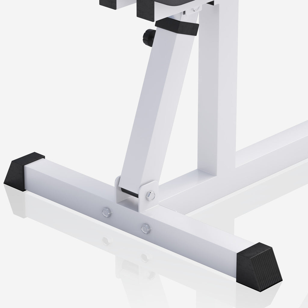 Regulējams slīpais sols max 200 kg, balts