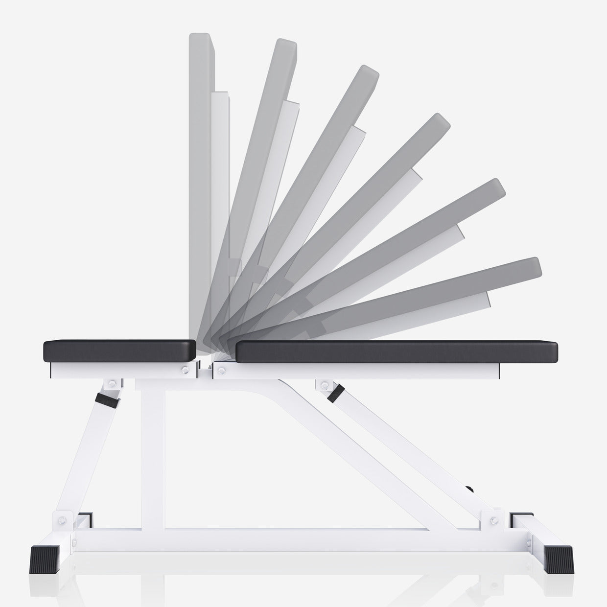Regulējams slīpais sols max 200 kg, balts