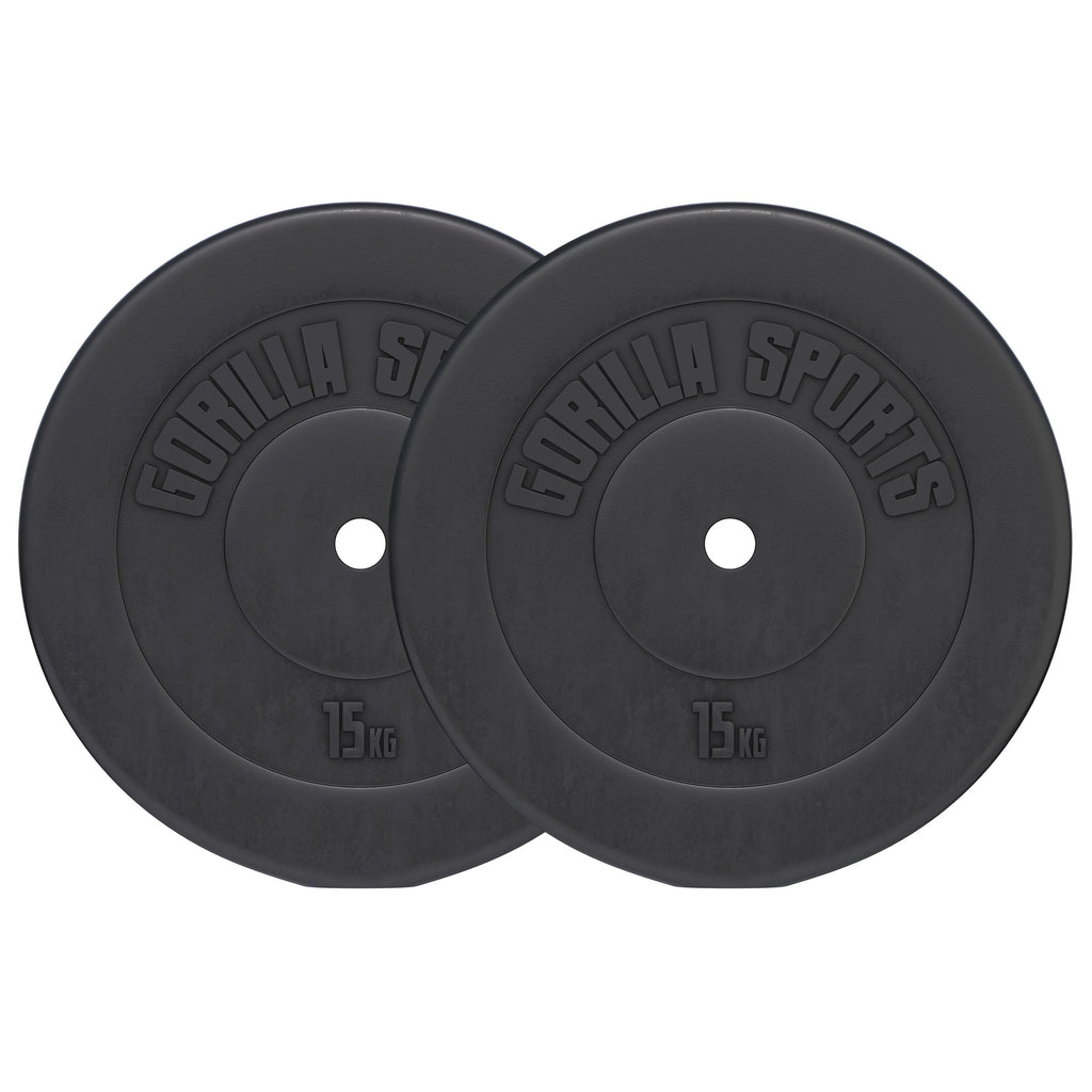 Vinila svaru diski 2 x 15 kg, 30 mm