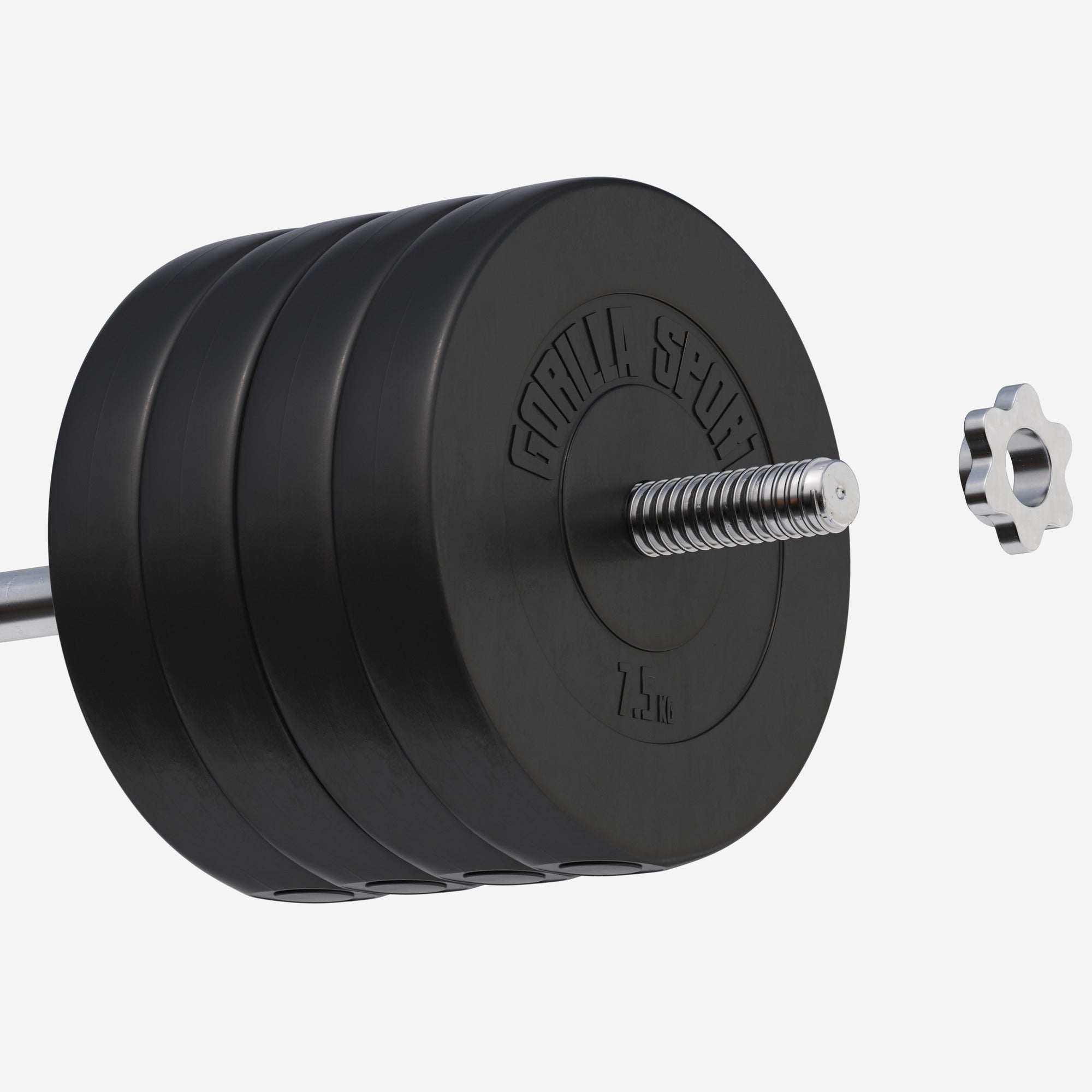 Vinila svaru diski 4 x 7,5 kg, 30 mm