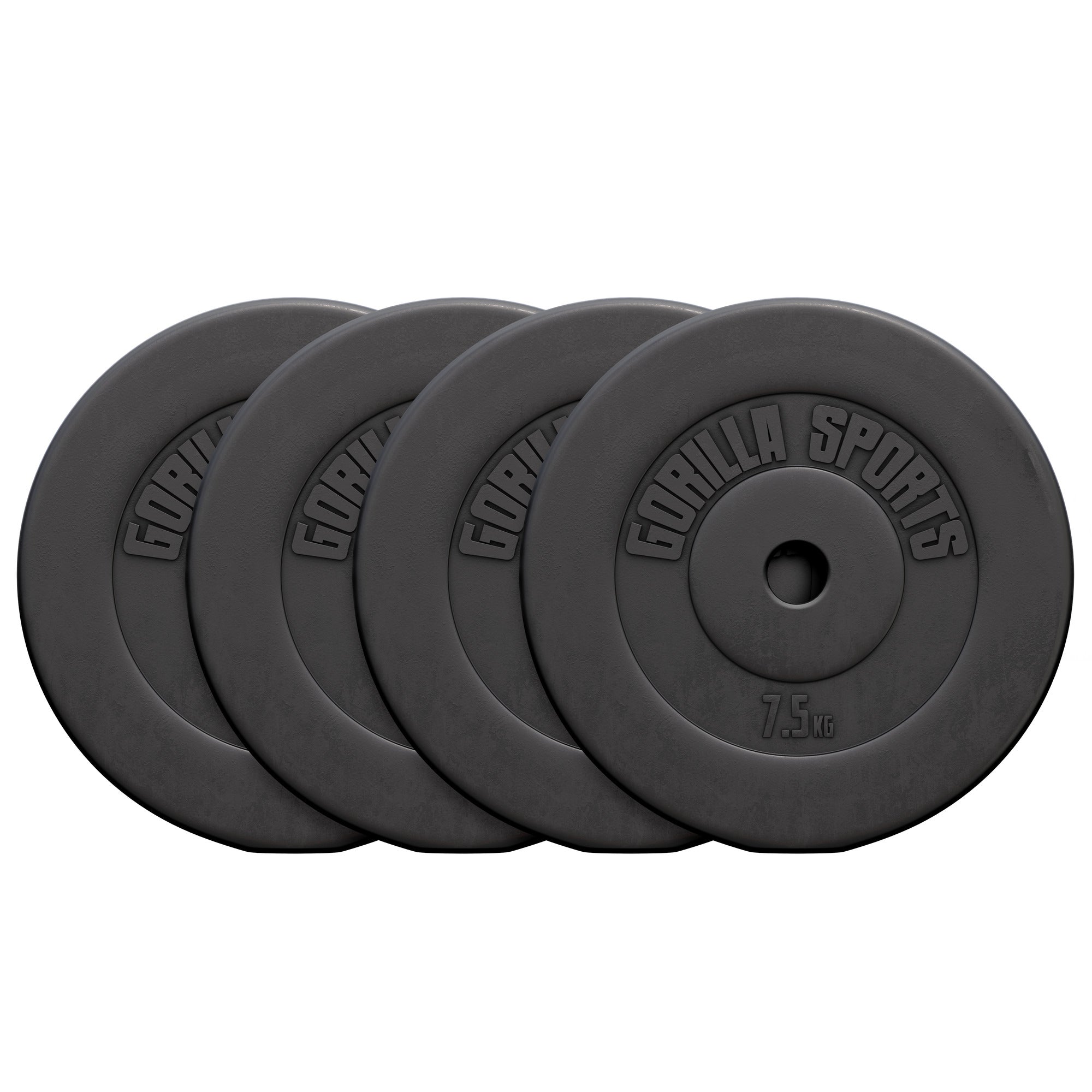 Vinila svaru diski 4 x 7,5 kg, 30 mm