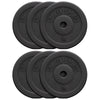 Vinila svaru diski 6 x 5 kg 30 mm