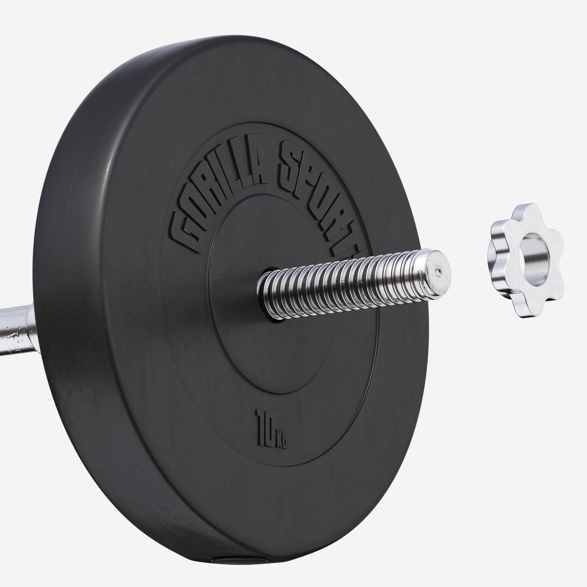 Ar vinilu pārklāts svaru disks 10 kg 30 mm