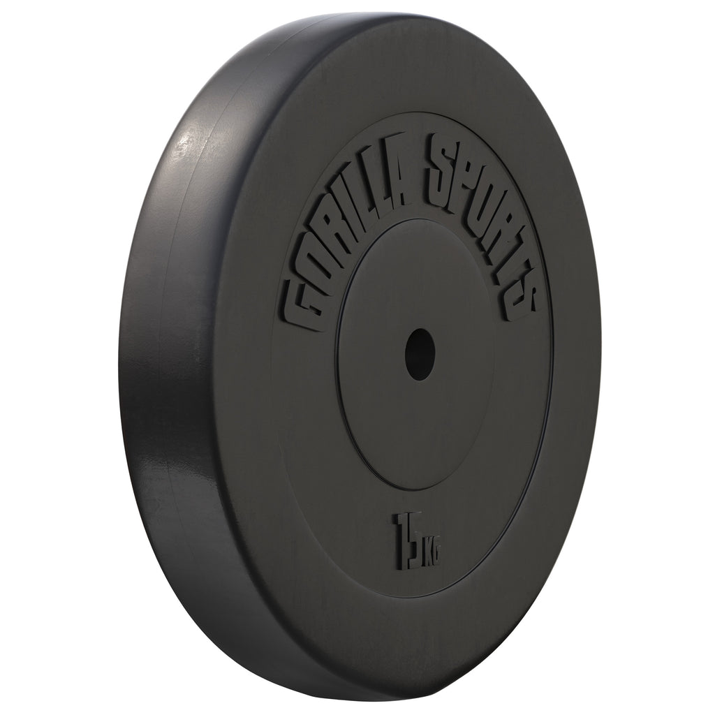 Ar vinilu pārklāts svaru disks 15 kg 30 mm