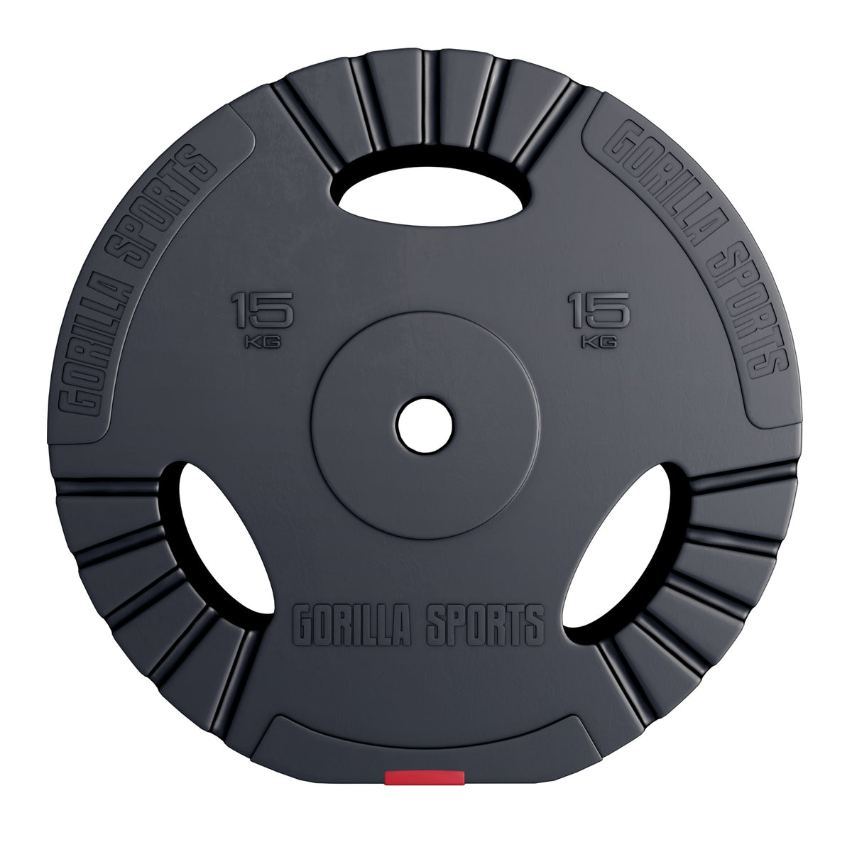 Tri Grip vinila svaru disks 15 kg 30 mm