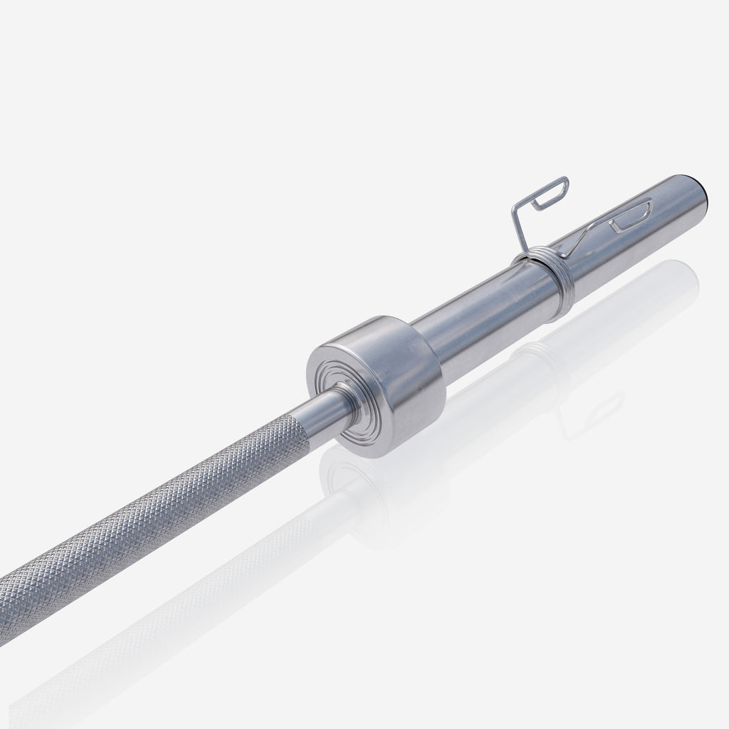 Olimpiskais svaru stienis 218 cm 50 mm ar atsperu fiksatoriem