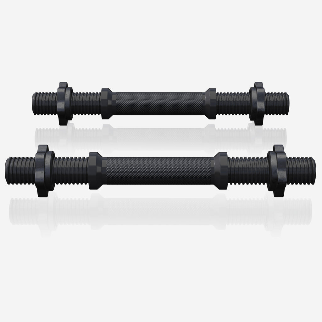 Hanteles stieņi ar vītņotiem fiksatoriem 30 mm, 35 cm, 2 gab.