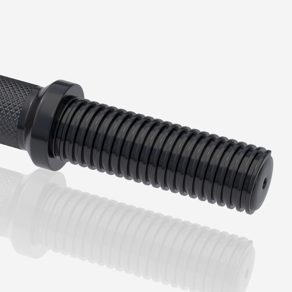 Hanteles stieņi ar vītņotiem fiksatoriem 30 mm, 35 cm, 2 gab.