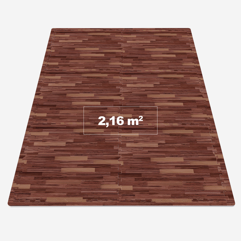 Aizsargpaklājs 6 daļas + 12 malu daļas 60 x 60 x 1,2 cm