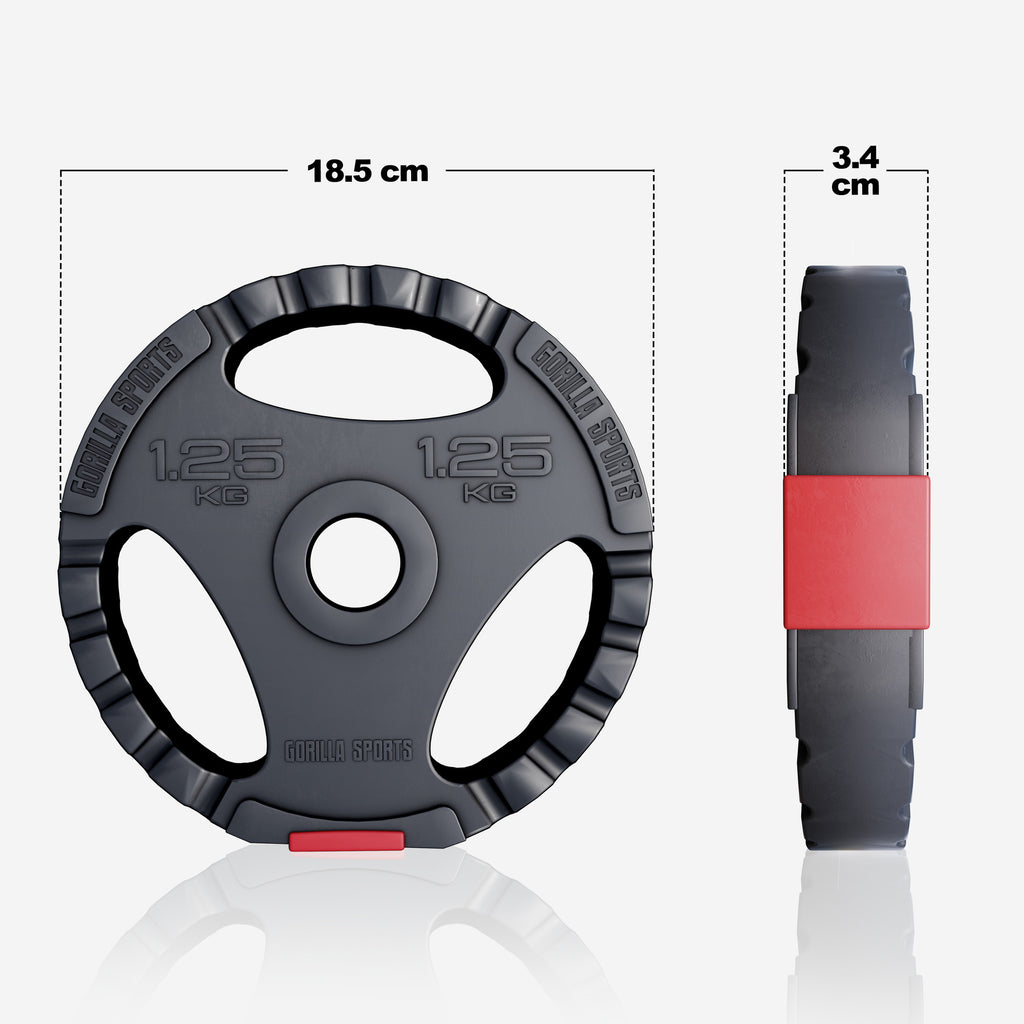 Vinila svaru disku komplekts ar rokturiem 27,5 kg