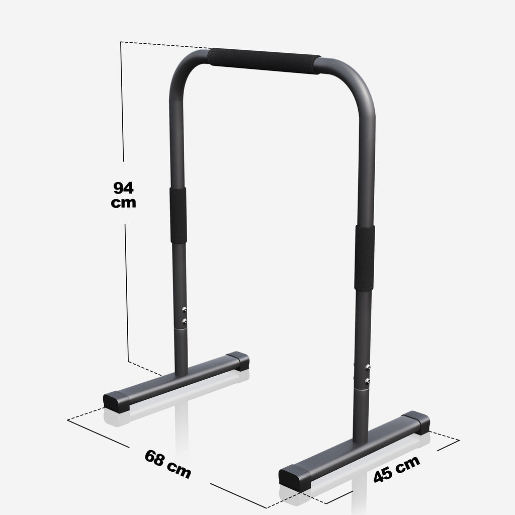 Līdztekas / atbalsta stieņi mājai 94 cm ķermeņa svara treniņiem