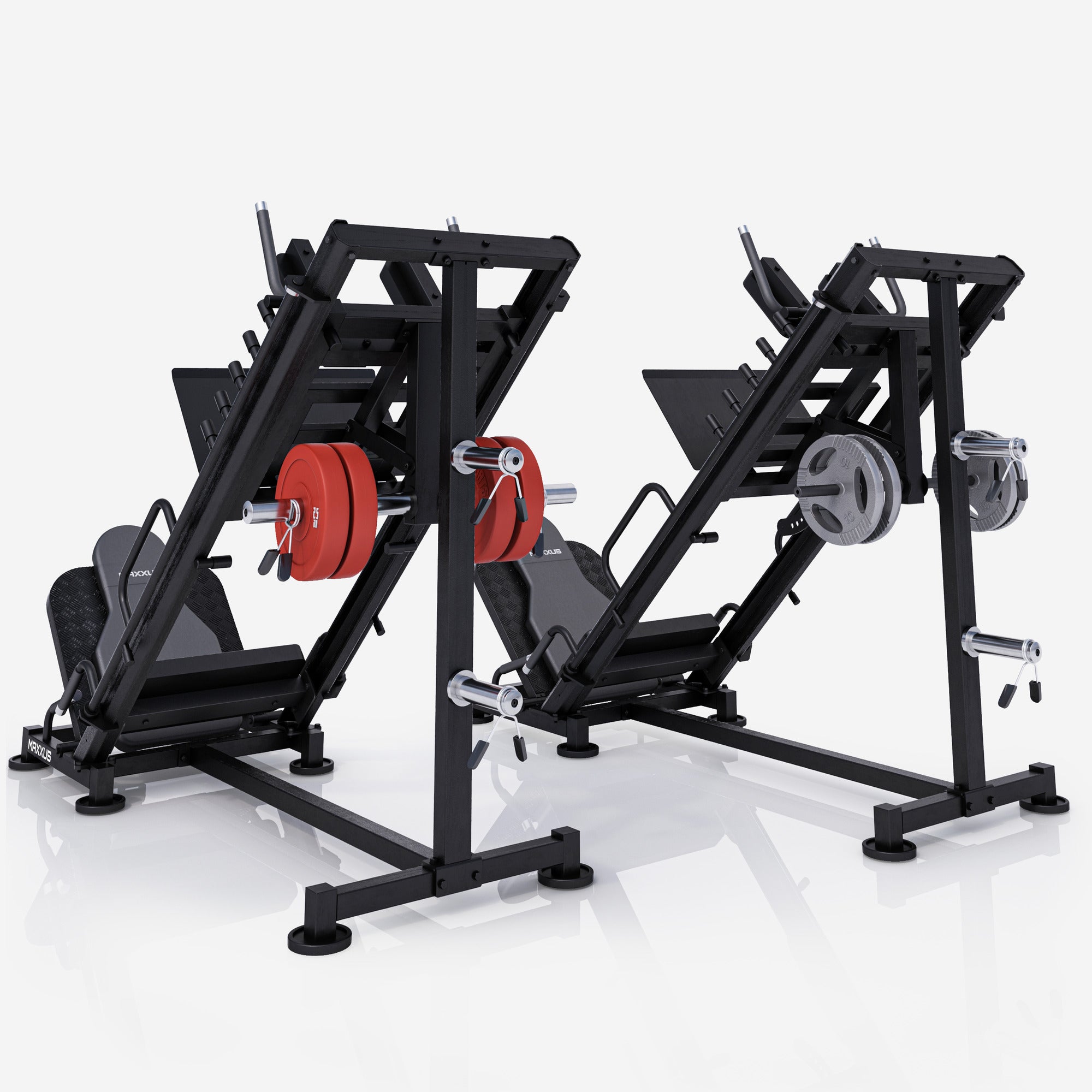 Kāju prese / hack pietupienu trenažieris 300 kg
