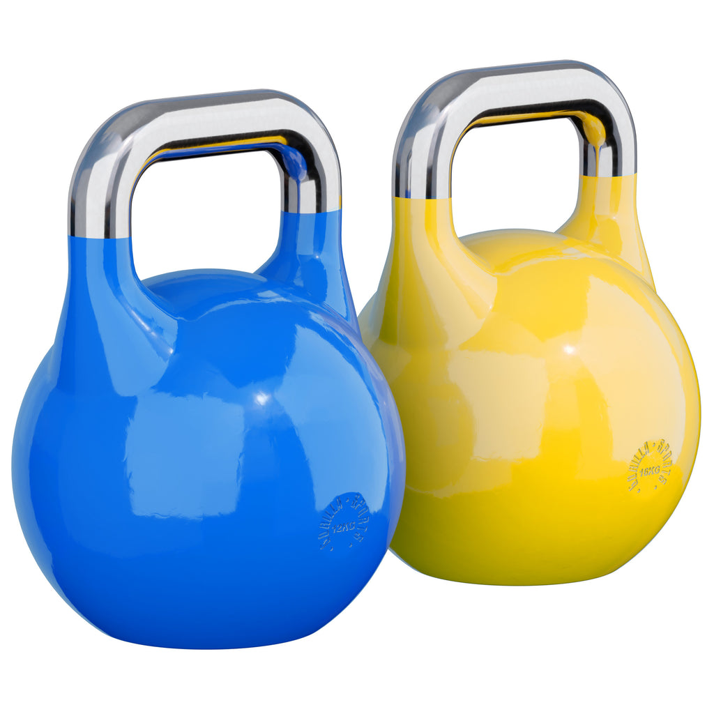Sacensību kettlebell komplekts 12 kg + 16 kg