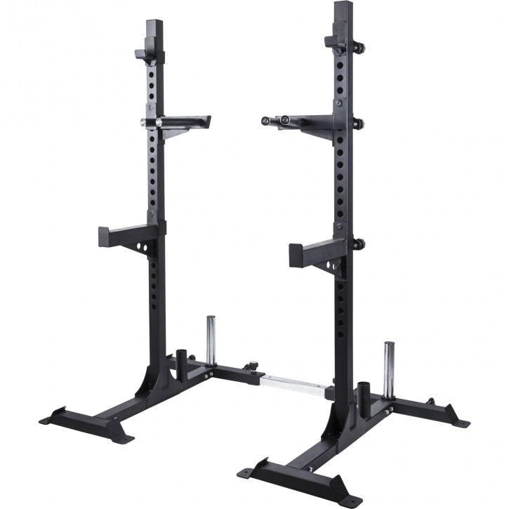 Half rack pietupienu statīvs un svaru stieņa komplekts 140 kg