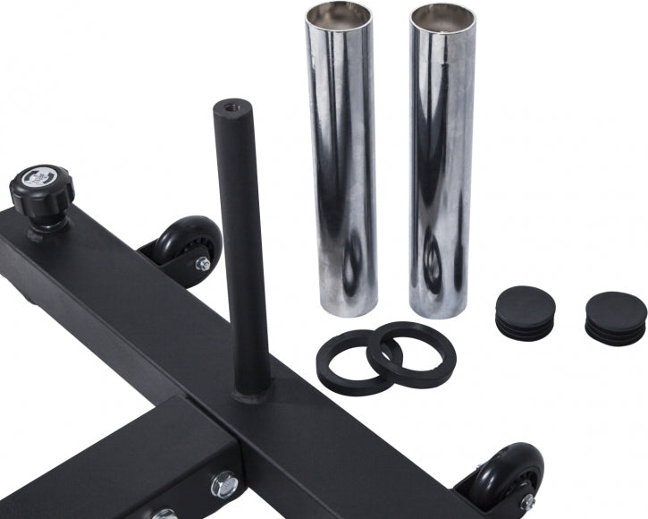 Half rack pietupienu statīvs un svaru stieņa komplekts 140 kg