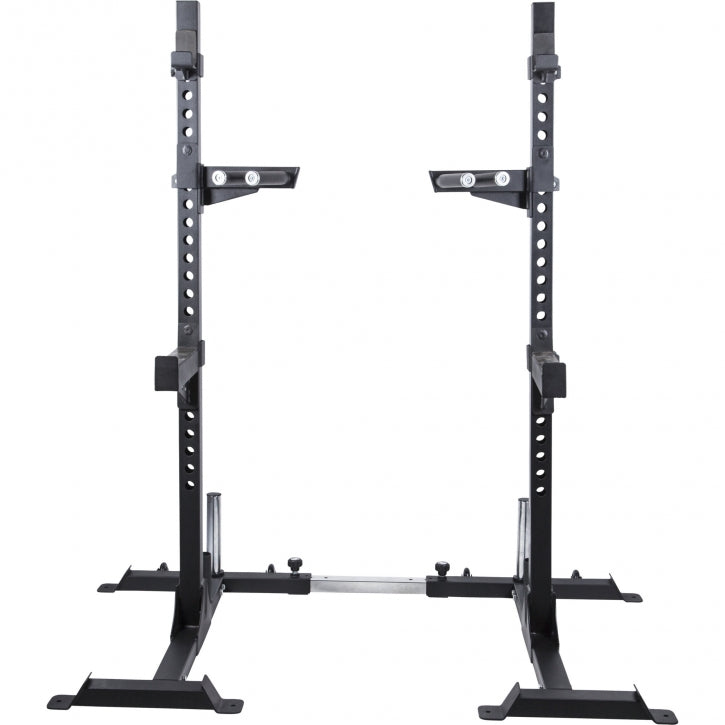 Half rack pietupienu statīvs un svaru stieņa komplekts 140 kg