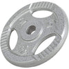 Čuguna svaru disks ar rokturiem 5 kg 30 mm