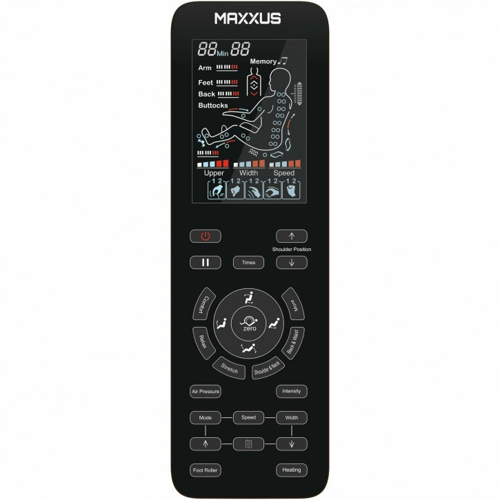 MX 10.0 masāžas krēsls sudrabpelēks