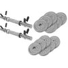 Čuguna hanteļu komplekts 26,5 kg 30/31 mm