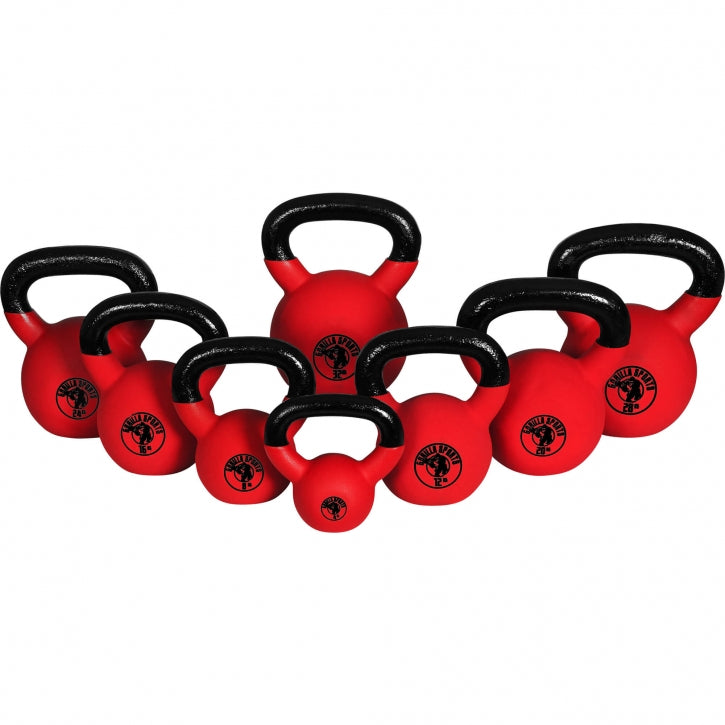 Pro kettlebell komplekts 144 kg, 4–32 kg