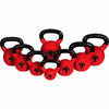 Pro kettlebell komplekts 144 kg, 4–32 kg