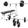 Regulējams svarcelšanas sols ar 100 kg Tri Grip komplektu