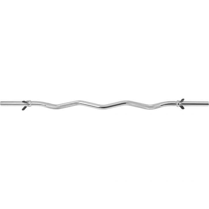 EZ bicepsa stienis 120 cm ar atsperu fiksatoriem