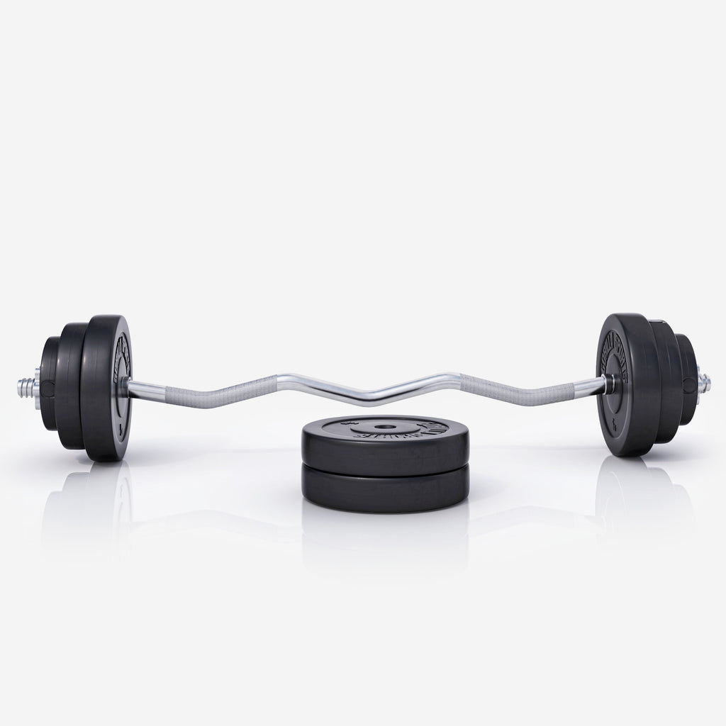 Vinila stieņa un disku komplekts 35 kg ar EZ stieni
