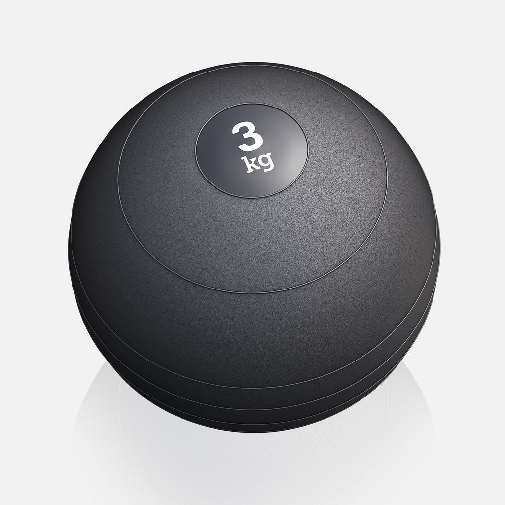 Slam Ball medicīnas bumba 3–20 kg, neslīdoša gumijas virsma
