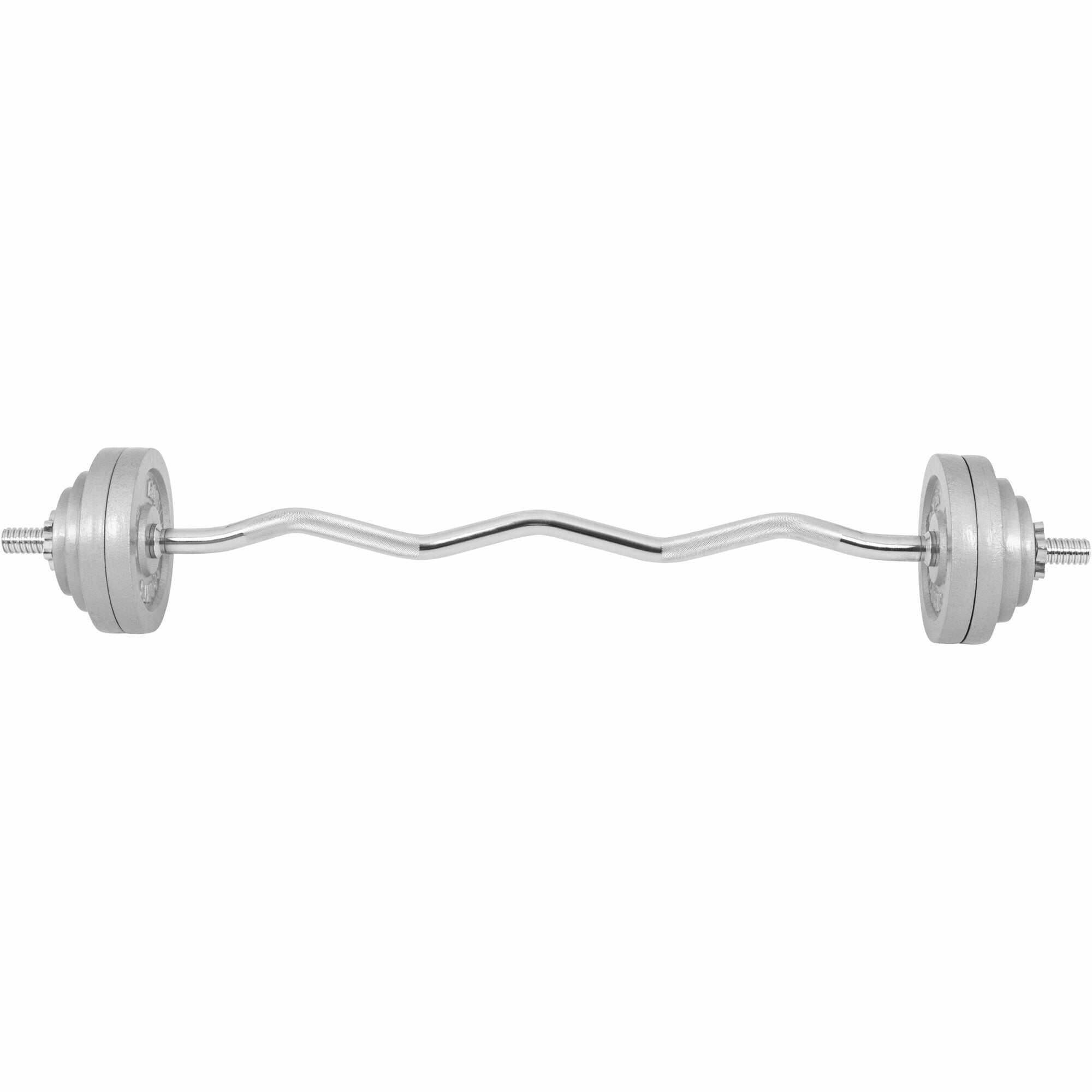 Čuguna stieņa un disku komplekts 35 kg ar EZ stieni