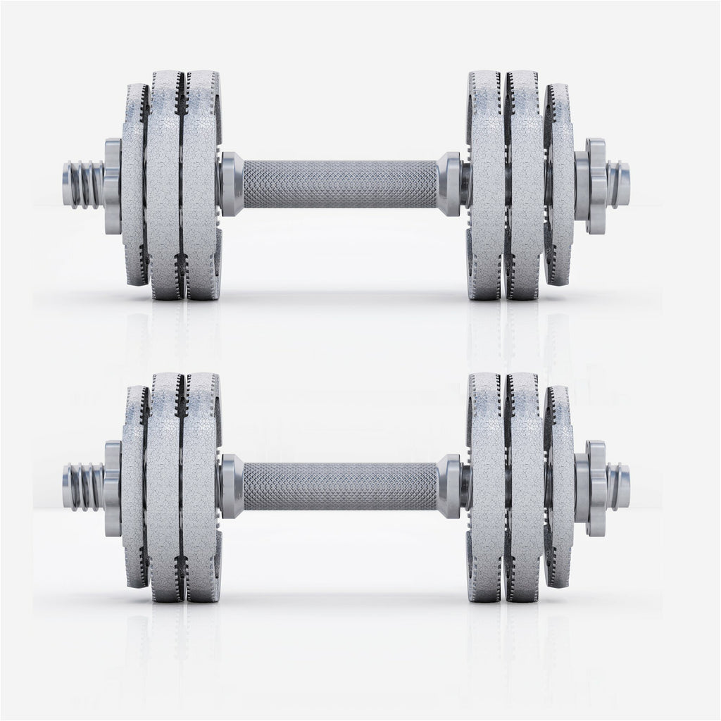 Tri Grip čuguna hanteļu komplekts 30 kg