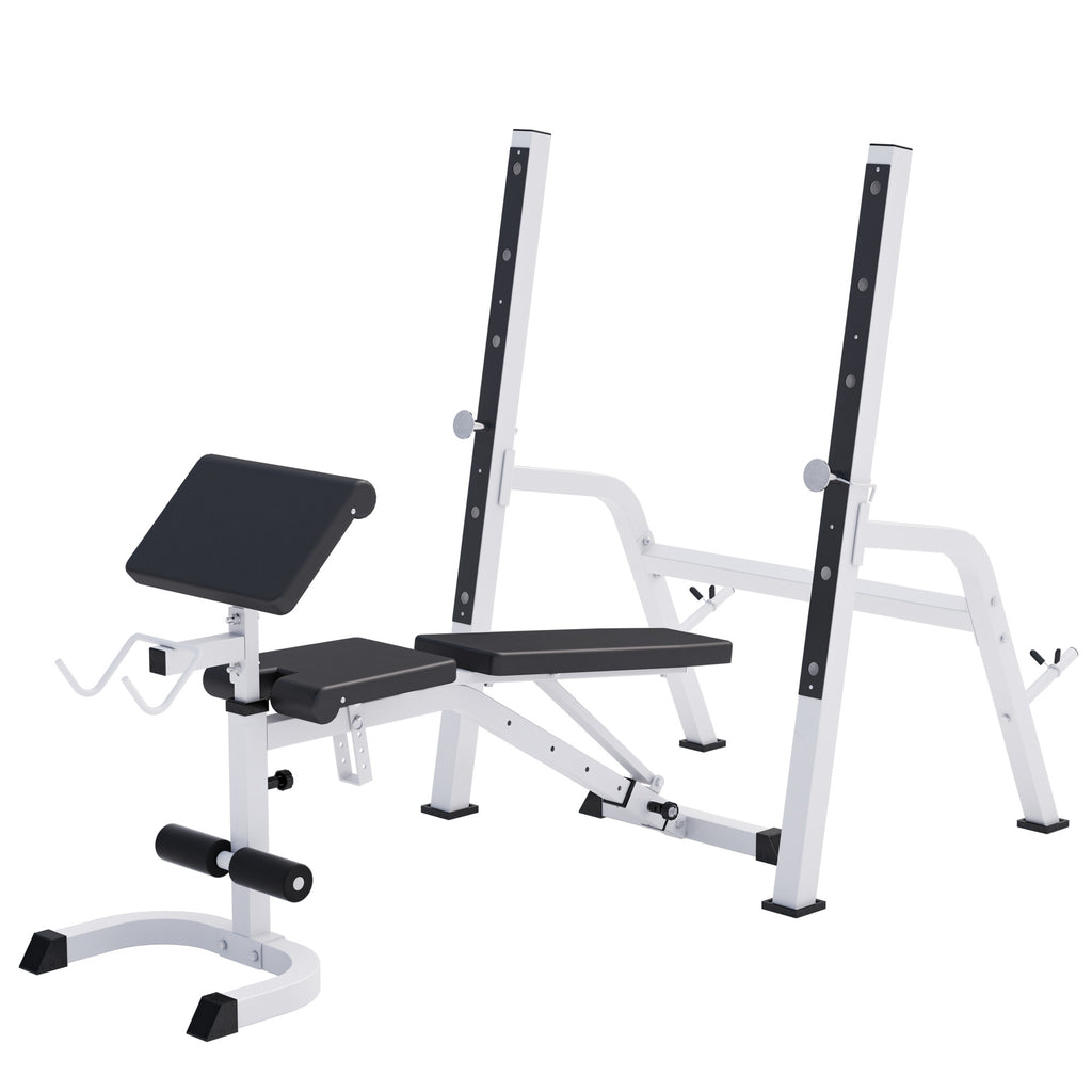 Regulējams 5-in-1 treniņu sols, balts