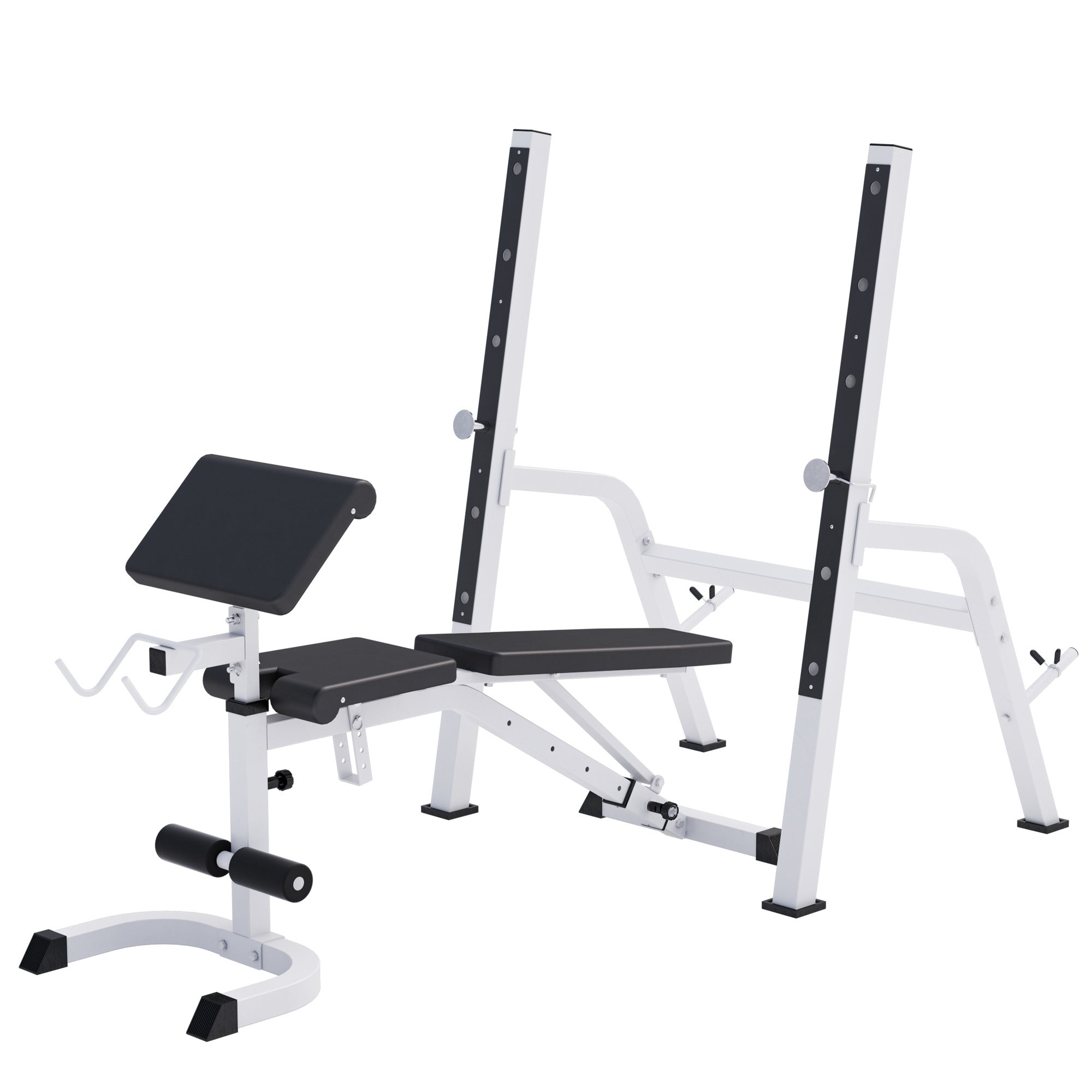 Regulējams 5-in-1 treniņu sols, balts